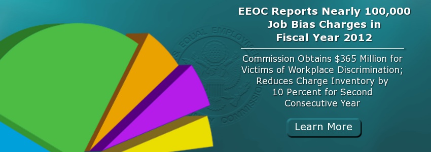 EEOC Reports Nearly 100,000 Job Bias Charges in Fiscal Year 2012