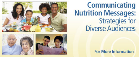 Communicating Nutrition Messages: Strategies for Diverse Audiences