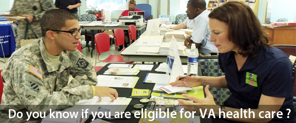 Do you know if you are eligible for VA health care?