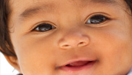 close up photo of a young boy's face