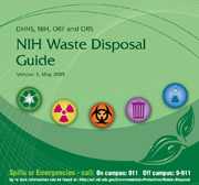 NIH Waste Disposal Guide Cover Graphic