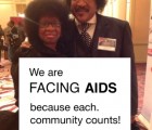 We are Facing AIDS because each. community counts!