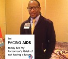 I'm Facing AIDS today b/c my tomorrow's @risk of not having a future