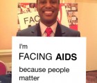 I'm Facing AIDS because people matter