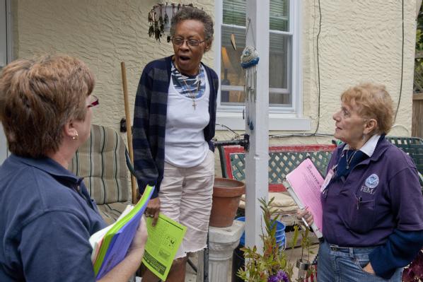 FEMA Community Relations Specialists visit disaster survivors door-to-door