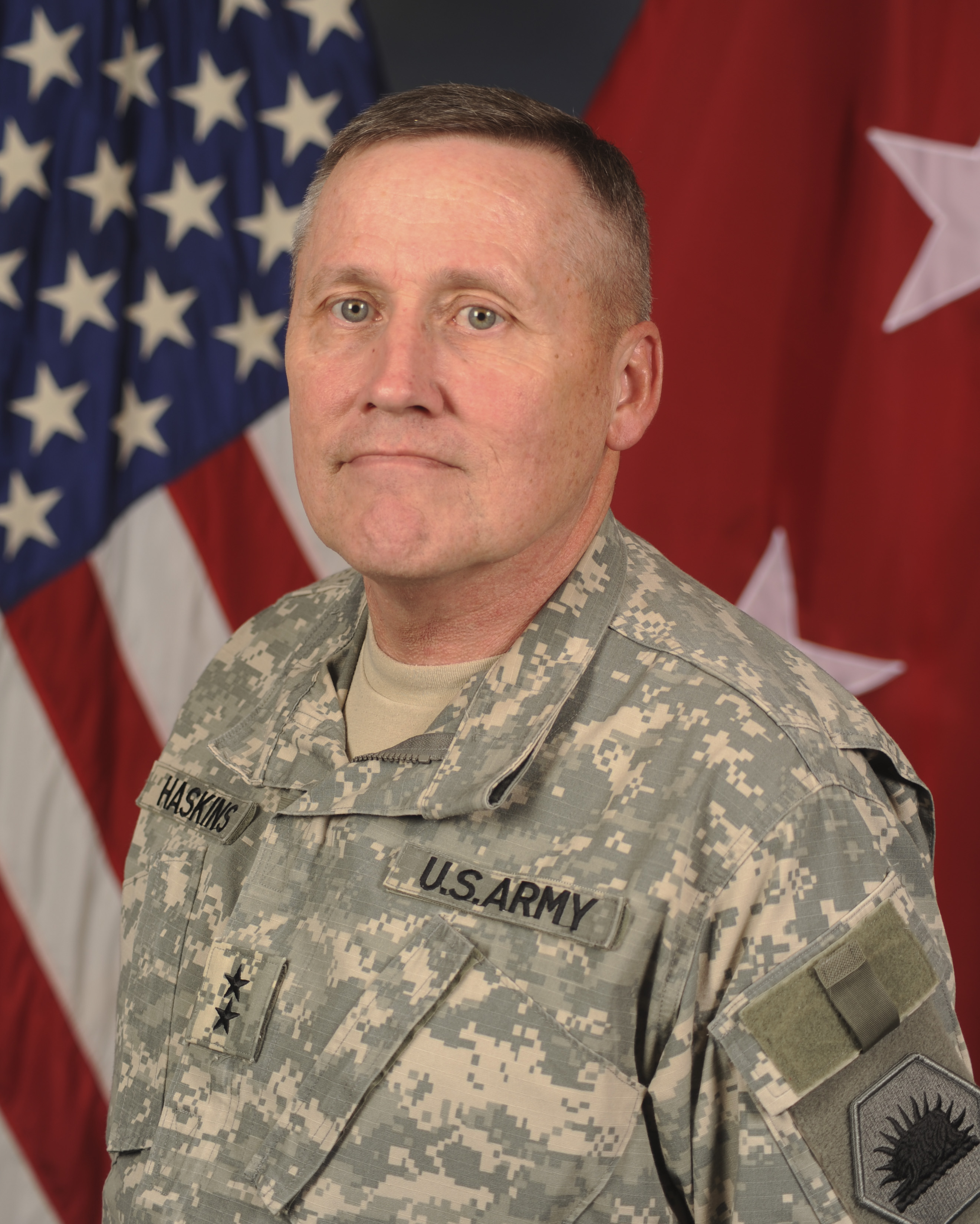 Major General Lawrence A. Haskins, Commander, California Army National Guard