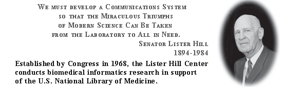 Image of Senator Lister Hill,who championed health education and research for all Americans