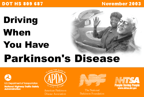 Driving When You Have Parkinson's Disease Title Graphic
