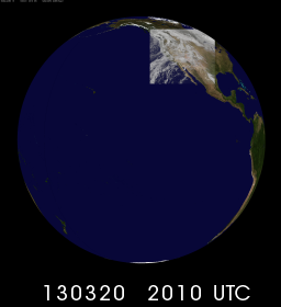 Current GOES West overview image