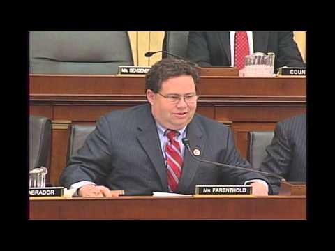 Congressman Blake Farenthold Addresses Immigration Issues at Judiciary Committtee Hearing
