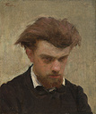Henri Fantin-Latour - Self-Portrait - 1861 - Painting