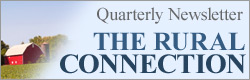 View the Quartery Newsletter - The Rural Connection