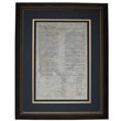 N-06-CONST_BLACK - Professionally Framed Black-Beaded Constitution