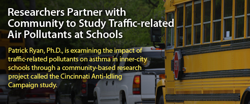 Researchers Partner with Community to Study Traffic-related Air Pollutants at Schools