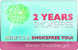 2 years smokefree