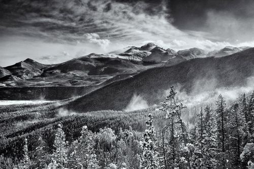 The view from Many Parks Curve in Rocky Mountain National Park in Colorado.Photo: VIP Hahn 