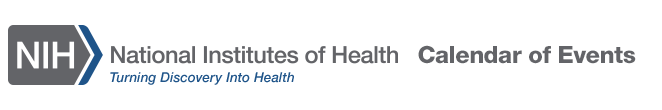 National Institutes of Health Calendar of Events
