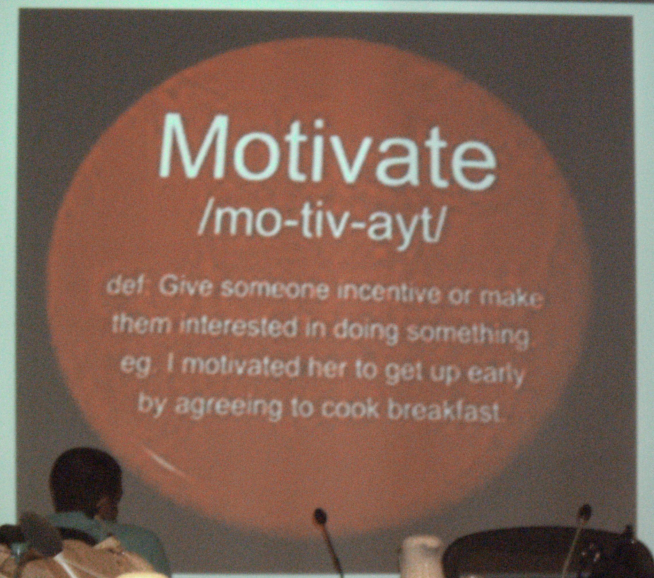 Motivate slide