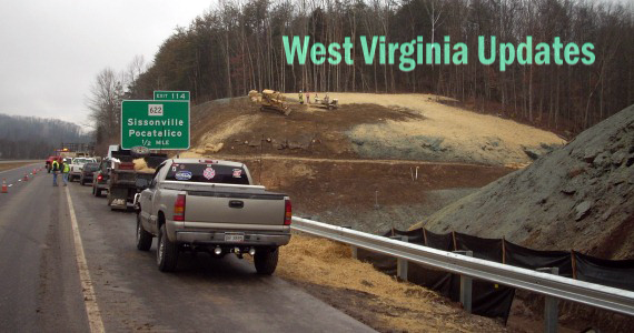 Photo of I77 in West Virginia