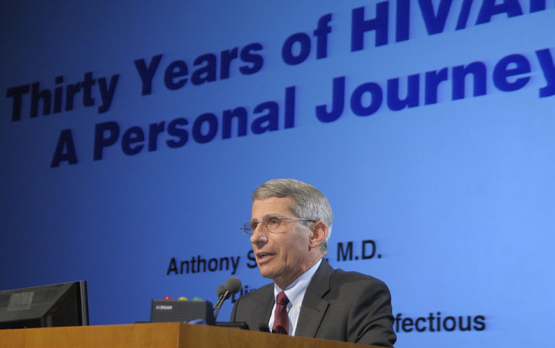 NIAID director Dr. Anthony Fauci.