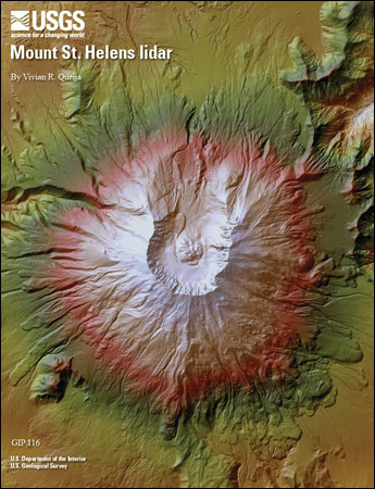 Thumbnail image and link to USGS GIP 116, Mount Saint Helens lidar