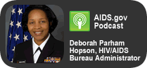 AIDs.gov Podcast image.