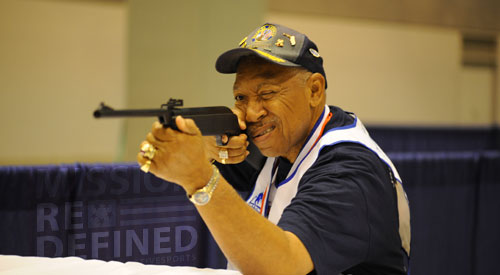 Photo of Veteran shooting