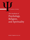 Cover of APA Handbook of Psychology, Religion, and Spirituality (small)