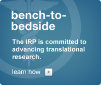 Bench-to-Bedside: The IRP is committed to advancing translational research.