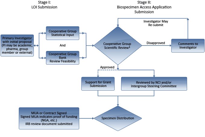 CGB Specimen Access Flowchart