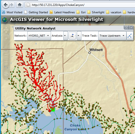 Innovative Tech : Re-Usable Web based The National Map NHD Network Tracing Components