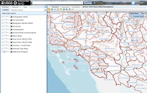 National Hydrographic Dataset (NHD) [TNM Viewer]