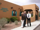 Three employees of Carefree Assisted Living, in Cottonwood, AZ, take a break from serving 22 elderly residents. Carefree received gap financing from Arizona MultiBank CDC.
