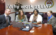 Dually located at Fort Belvoir, Virginia, and New Cumberland, Pennsylvania, the Logistics Innovation Agency is a project-based organization that offers Telework and Wellness Programs, flexible work schedule, employee recognition and advancement opportunities. LIA values professional development and provides employee mentoring and cross training. We provide an equitable work environment that fosters interaction between supervisors and employees. Employees are empowered with opportunities to learn, grow . . . . . . . .  and be challenged enabling them to maximize their skills.   Drive innovation into your professional growth. Make LIA part of your career path.