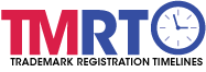 Trademark Registration Timelines (TMRT) icon and hyperlink to USPTO webpage featuring trademark processing timelines, to understand what to expect in the overall process and when.