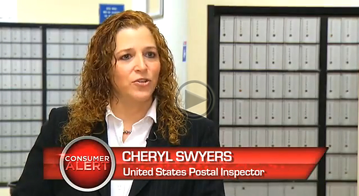 Consumer Alert - Cheryl Swyers, United States Postal Inspector