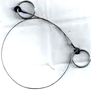 A serrated wire garrote was discovered in the passenger’s carry-on bag. 