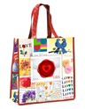 Love Stamps Collage Tote Bag (5-Pack)