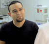 Still shot of Veteran from HIV video