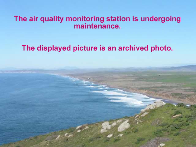 Point Reyes NS, air quality webcam preview image