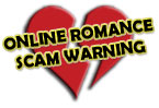 Online romance warning