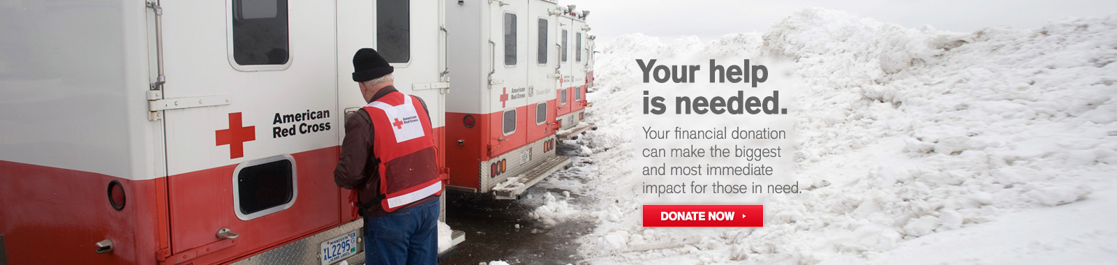 Your help is needed. Donate Now >