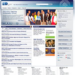 Thumbnail image of U.S. Dept of Education website