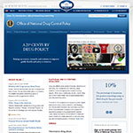 Thumbnail image of ONDCP website