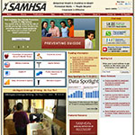 Thumbnail image of SAMHSA's website