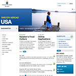 Thumbnail image of Embassy of Sweden web site