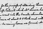 Diary entry, February 2, 1806. 