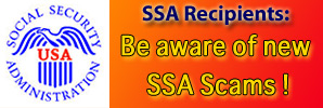 Warning about new SSA online account scams
