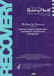 [Cover image of Recovery Support: Collaboration, Coordination, and Recovery Management]