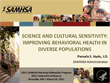 [Cover image of Science and Cultural Sensitivity: Improving Behavioral Health in Diverse Populations]